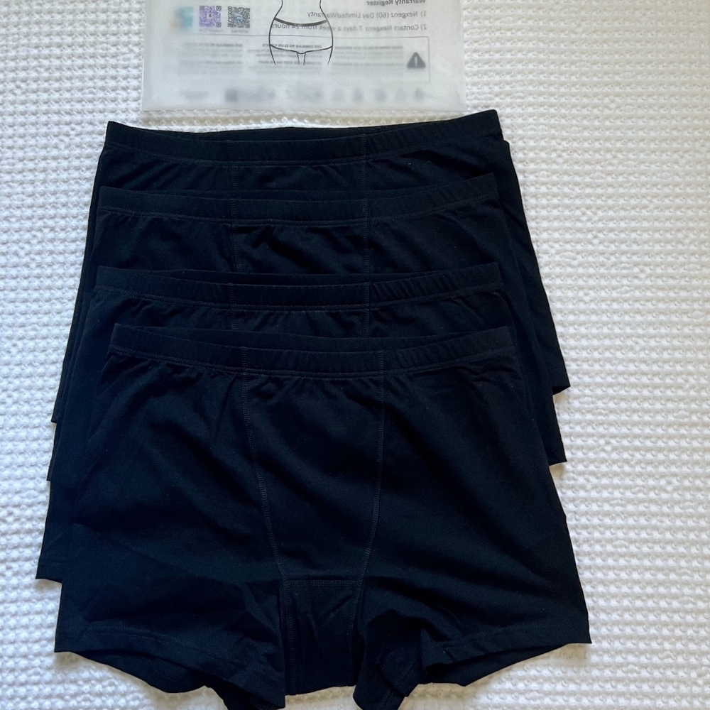 Black Women's Boxer Briefs